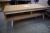 Coffee table with 2 shelves, model HEL 1004 Oak / white