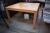 Coffee table 85 x 85 cm, beech / varnish