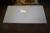 White gloss coffee table 70 x 135 cm