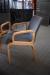 Mødebord 108 x 190 cm + 8 stole