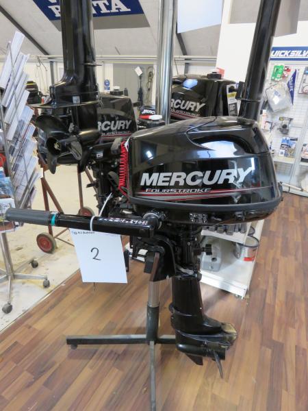 Mercury 4 takters ben: 30 cm  bådmotor.