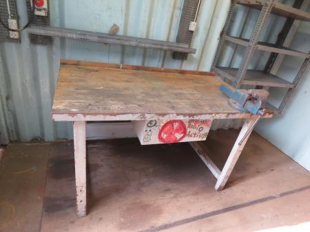 File bench with screw 150 cm.