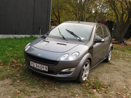 Smart For four 1.5 first registration 01-12-2006 Number plate YL34019 last sight 03-11-2016. at 173,000 km. Km 174367.