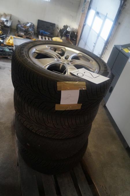 4 rims with tires 255 / 50r19
