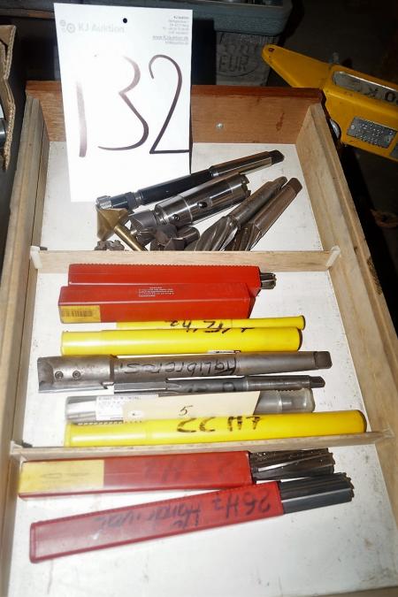 Various cutting tools.