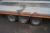 Fit-zel alu trailer længde 9 meter bredde 225. 3500 kg. tidligere reg. nr AR9184