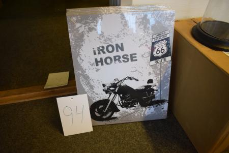 5 motorcykkel billeder Iron Horse butikspris 149