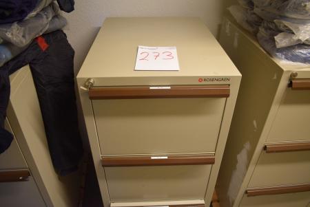 Filing cabinet with drawers 3, fireproof.