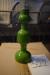 12 green candlesticks, ceramics SPEEDTSBEG, 31 cm
