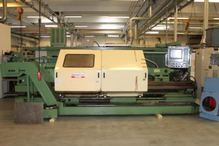 CNC lathe Dainichi MG 65 model MG65x250 Series No. 26135, year 1994 with Fanuc 15-T management, Gennevilliers Drilling 90 mm