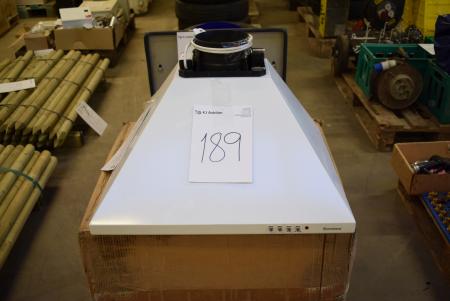 Wall mounted extractor marked. Blomberg