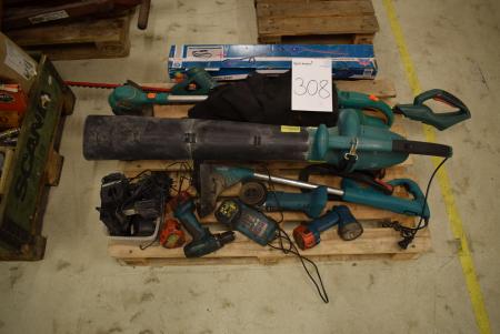 Miscellaneous power tools. condition unknown