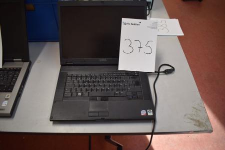 Bærbar computer, mrk. Dell Latitude E5500