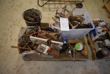 Pallet miscellaneous tools