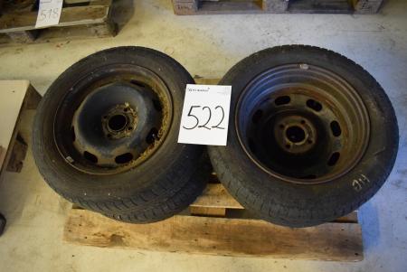 4 Reifen, 185/65 R15, geeignet für Peugeot 308