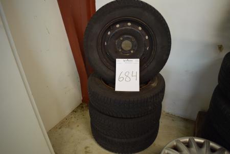 Winter tires 165/70 R 13, suitable for Peugeot 106