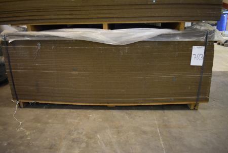 40 stk. Etronit / Phenol plader 135 x 240 cm