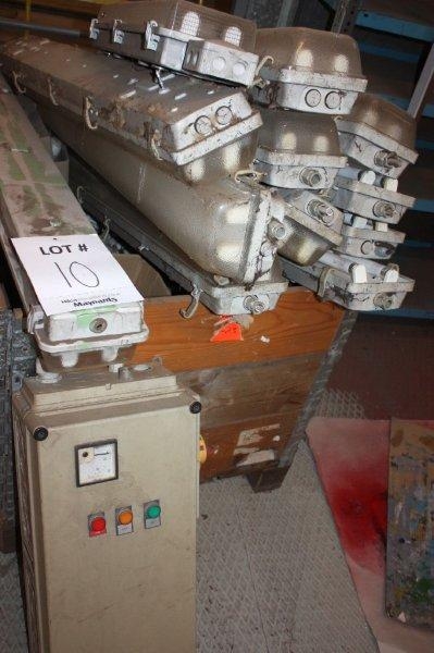 Pallet with various fittings and more