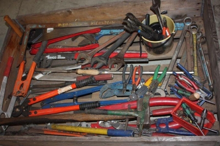 Palle med diverse håndværktøj