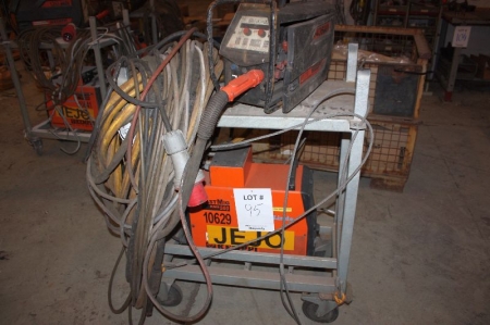 Kemppi FastMig KMS 500, yard model (10629). Wire feed unit: Kemppi MSF 53 + cables