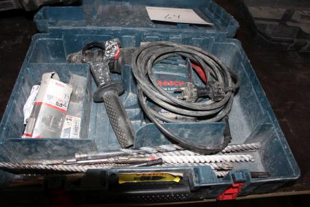Bosch Borehammer with various drills.