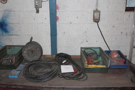 Various wrenches, cable etc.