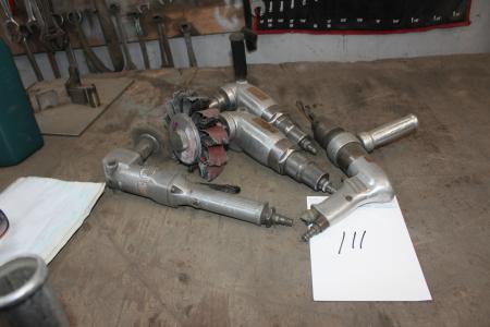 4 pieces of air tools