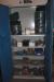 Tool steel cabinet with contents. 1000x2000x400 mm.
