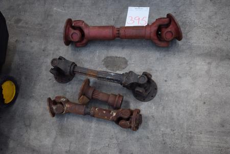 3 pieces. universal joints, marked. Greno