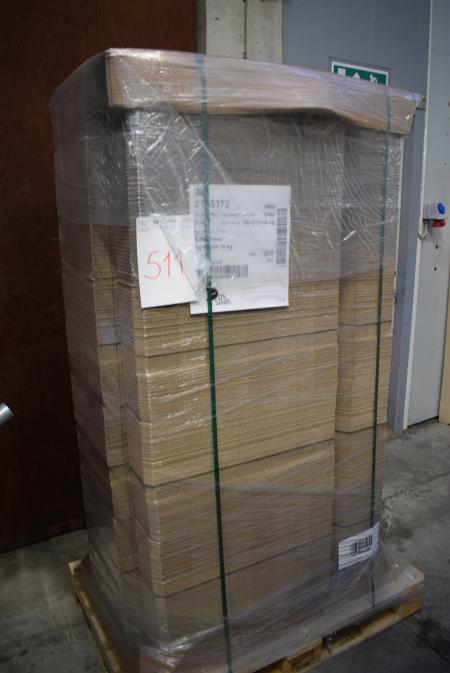 Palle papkasser 600 stk. Kan bære 10 kg. Godkendt til fødevarer