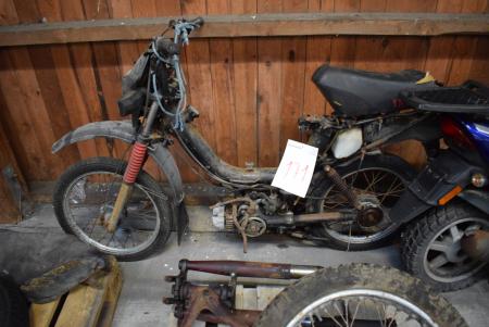 Yamaha moped to spare. Sold for death booth. Not tested