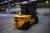 Forklift marked. Unit 5 T, model 6450 91 HK, lifting height 4 m. Time Number 8,513th Approved November 2017