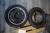 2 pcs. wheels for motorcycles. Sold for death booth. Not tested