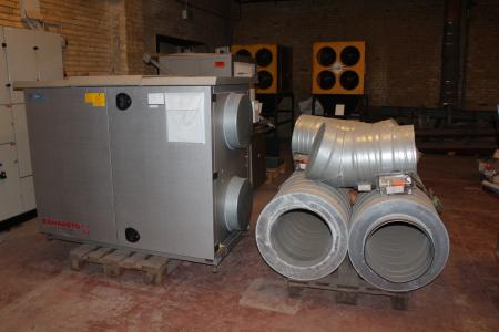 Ventilation V150HLFC1E1. + various rounds and tubes.