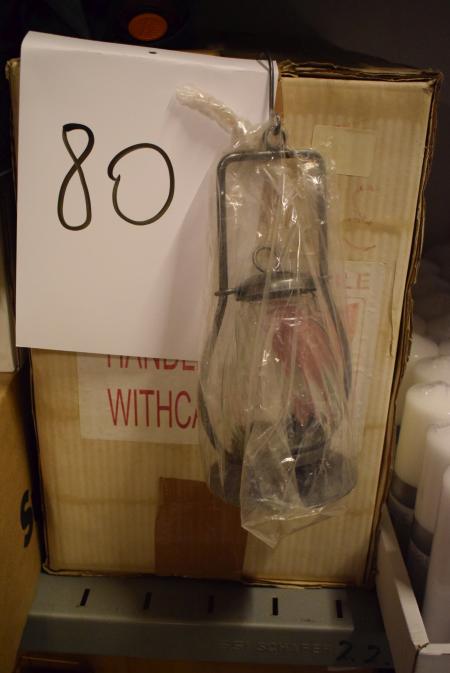 12 pieces Lanterns, ca. 20 cm store price 99, - per night. PCS.