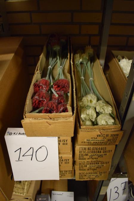 9 x 12 Kunstige blomster butikspris 39,- stk