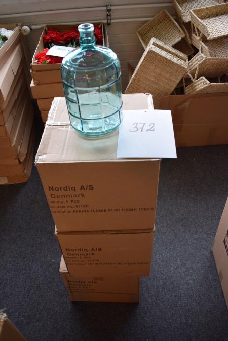12 Deko flasker, 29 cm