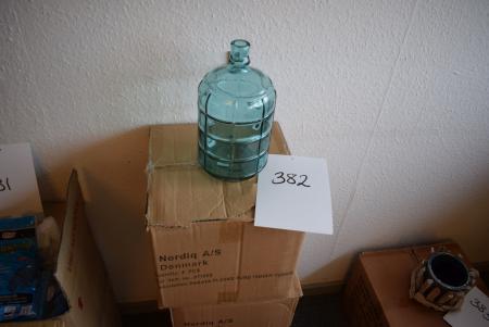12 Stk Deko flasker, 29 cm