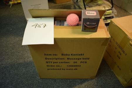 50 Subsection Baby massage balls