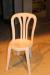 Parti hvid plast stole. 19 stk højde til sæde 45 cm kan stables.