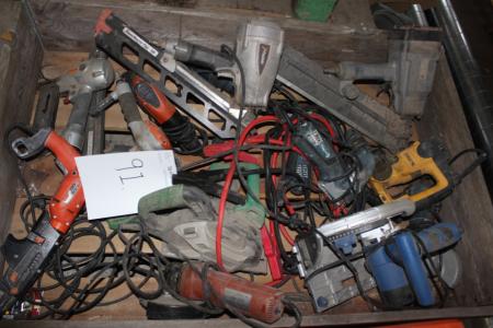 Various power tools + air tools.