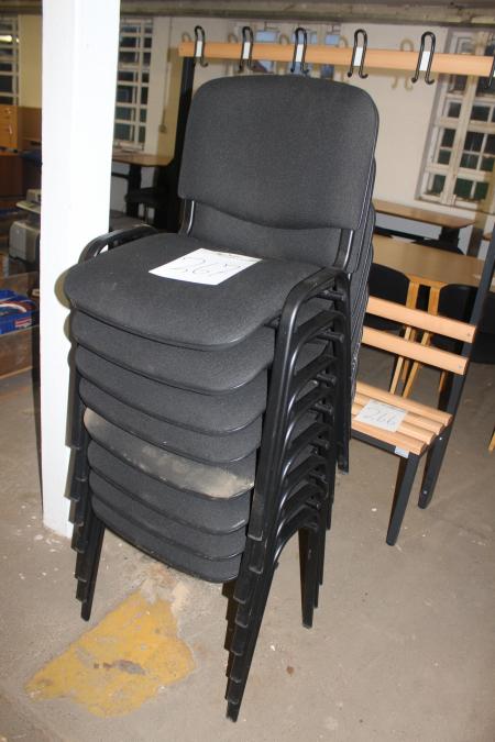 8 pcs stacking chairs Nowystol.com