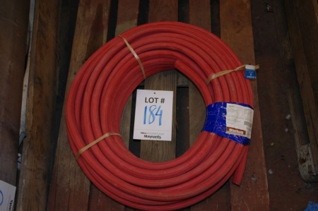 Pallet with water hose, type Jasmin D25 L40, never used
