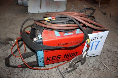 Stud welding machine: HBS KES 1600 + cables