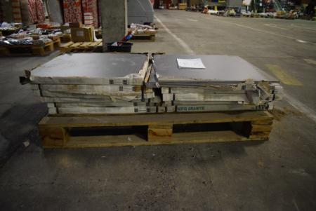 Palle granitfliser, 45 stk. 60 x 60 cm