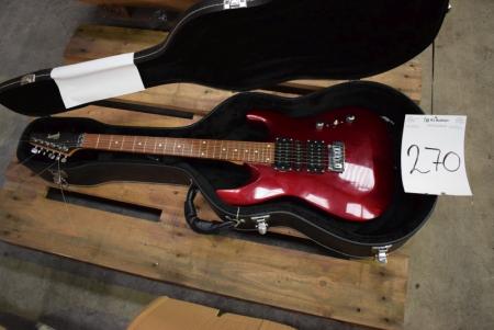 Electric guitar with box perfect condition