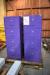 2 pcs. filing cabinets with drawers 4 in all
