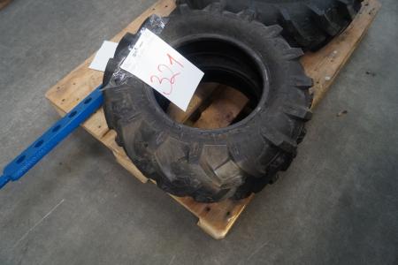 2 pieces tires - 6.5 / 80 - 12 " unused