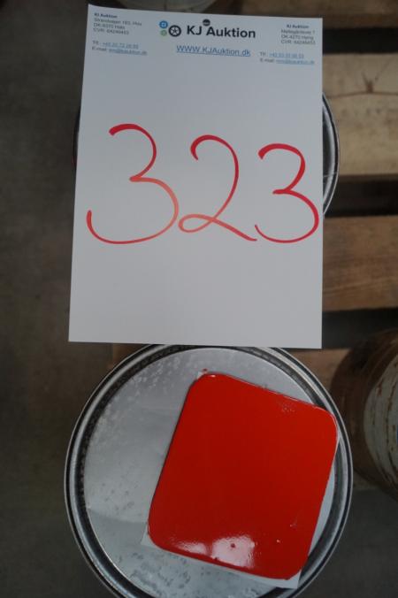2 stk 3,5 L Automaling orange