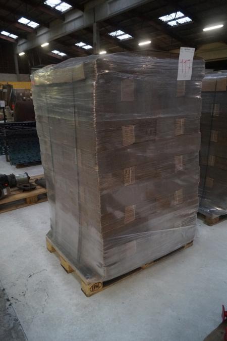 Palle papkasser ca 800 stk - L 60 cm x B 40 cm x H 9 cm